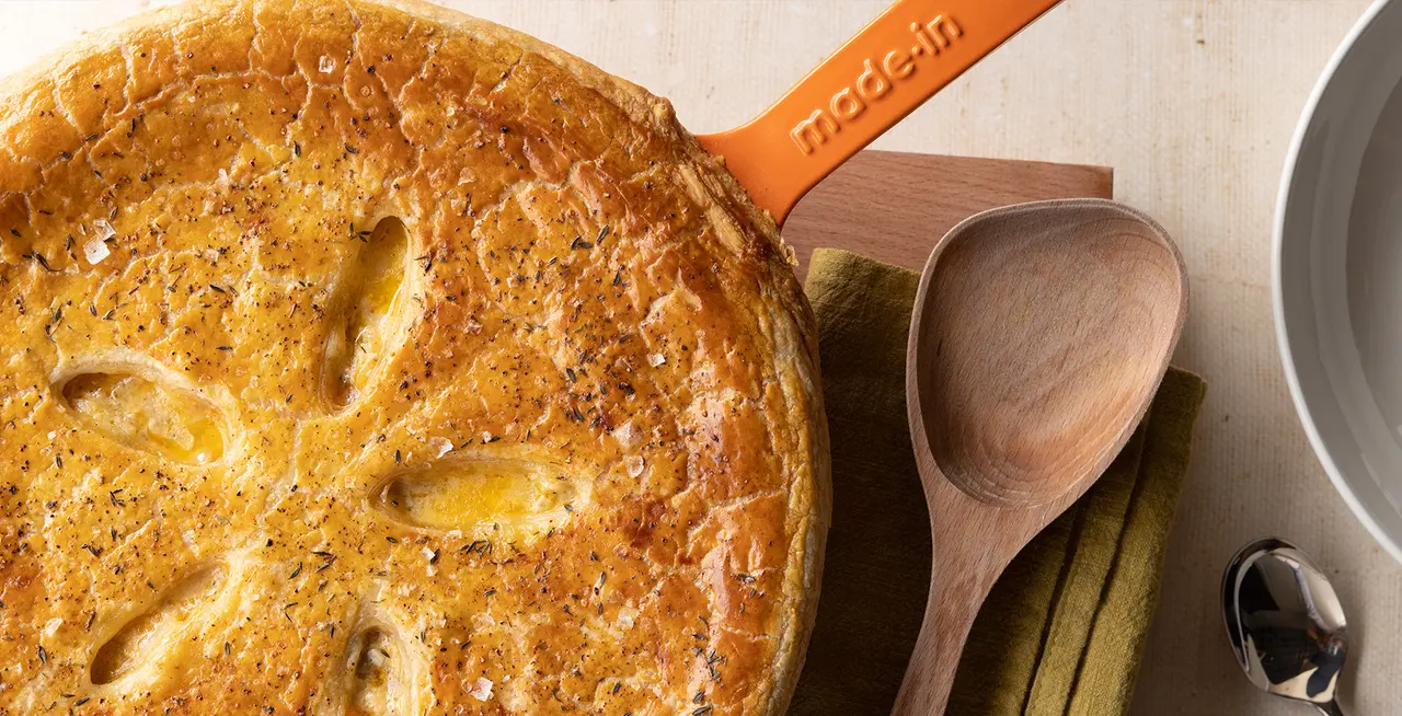 skillet chicken pot pie