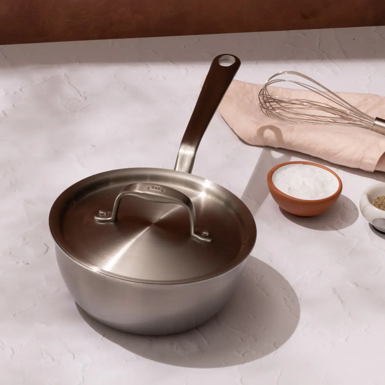 stainless steel 2 qt saucier lifestyle image 2