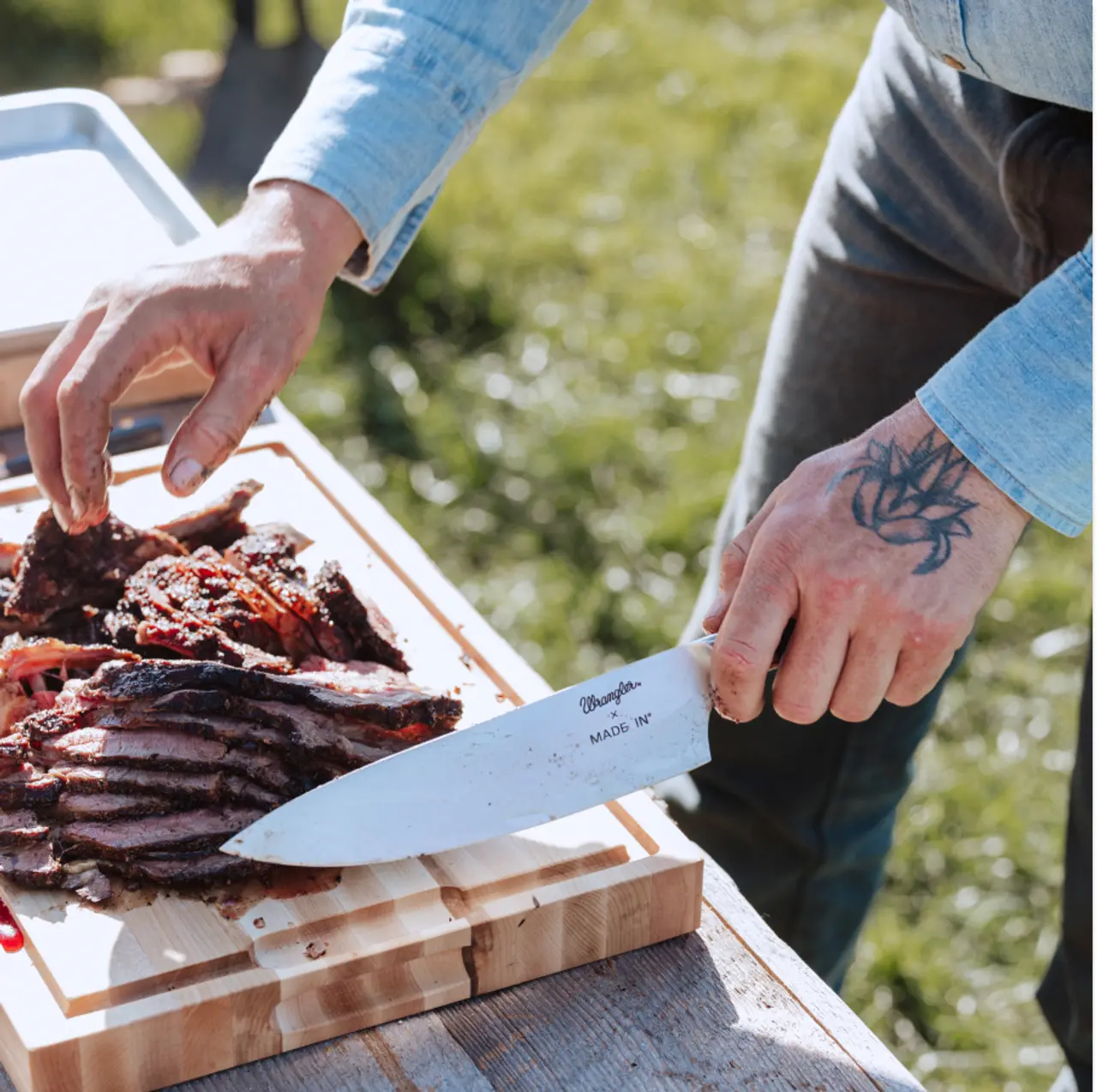 Chef Knife lifestyle shot